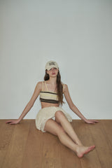 NOSTALGIA baseball cap_ivory