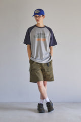 マルチポケットクロップドパンツ/Multi Pocket Cropped Pants (Khaki)