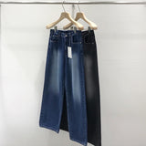 ハッシーブラシワイドデニムパンツ / HACCY BRUSH WIDE DENIM PANTS(ONE COLOR)