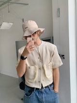 3 TAP Snap Tweed Jacket (2color)