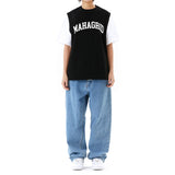 バーシティロゴタンクトップTシャツ / VARSITY LOGO SLEEVELESS TEE