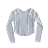 Pintuck slim T
