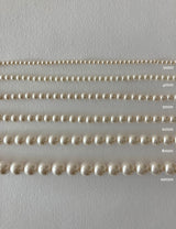 [92.5silver]  スワールパールネックレス_5mm