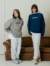 Nylon Raglan Crewneck_Sand Beige