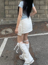 マルチアンバランスポケットストリングカーゴミニスカート / Multi-Unbalanced Pocket String Cargo Mini Skirt