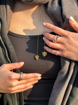 VALENTINA NECKLACE GOLD(silver+16K gold plated)