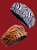 ゼブラベレー帽/zebra beret (2 color)