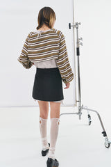 ポールストリングスリーブレスワンピース/Pole String Sleeveless Ops (2 colors)