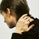 horizontal onyx ring