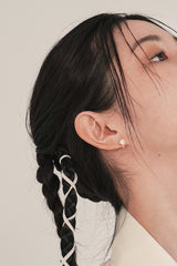 'バラ_ライン.E' ピアス