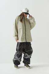ワイドジャケット/BSR2223FWJK058 CCC WIDE JACKET GRAY BEIGE