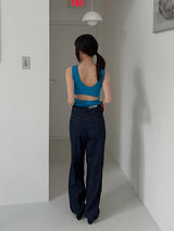 ミスドウワイドパンツ/no.1752 Ms. Dough Wide Pants