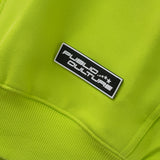 ミルキーウェイジップアップフーディ / Milkyway Zip Up Hoodie - Lime Green / Dark Purple