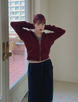 クラウドフードジップアップ/Cloud Hood Zip Up (3color)