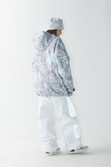 WDフューチャーリフレクティブトラックパンツ / BSR2223FWPT040 WD FUTURE REFLECTIVE TRACK PANTS WHITE