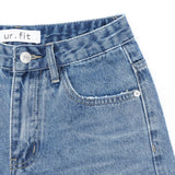 デストロイデニムショートパンツ