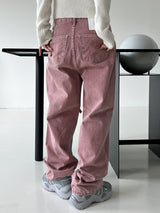 ビジョピンクデニムパンツ/no.1109 Bijo Pink Denim Pants