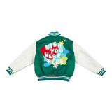 バーシティージャケット / NOKO Varsity Jacket♡ Green