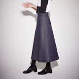 Aラインデニムスカート / A line denim skirt
