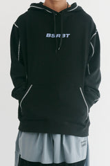 BSRBTステッチパーカー / BSR2223FWPO066 BSRBT STITCH HOODIE BLACK