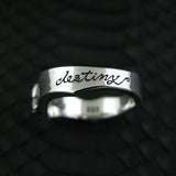 デステニーリングレットシルバーリング / Destiny Ringlet silver ring (4595748896886)