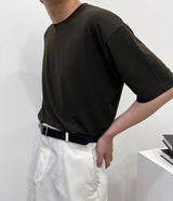 SI リニューアルテンセル半袖Tシャツ / SI Renewal Tencel Short-Sleeved T-Shirt (9 colors)