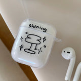 シャイニングブラックAirPodsケース