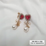 ラブリーレディピアス / Lovely Lady Earring - Rosepink