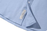 スタンダードステッチリネンシャツS74/Standard Stitch Linen Shirt S74 Ash Blue