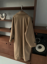 Nus. Wool Black Coat (베이지)