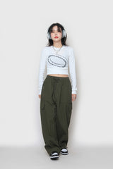 アイレットポケットカーゴパンツ / eyelet pocket cargo pants