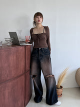 オイルダメージパンツ / no.120 oil damage pants