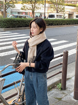 [SHOPPERMADE] ブロンドウールショートコート (3color)