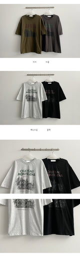 レナショートスリーブTシャツ / Lena's short-sleeved T-shirt