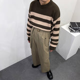ハーヴィーストライプニットウェア/OWN Harvey Striped Knitwear (3 colors)