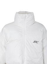 [IJP003-9] SCRIPT DUCK DOWN SHORT PADDING WHITE