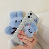 バニーダンダンアクリルスマホグリップ/Bunny DungDung Acrylic Smart Tok BLUE