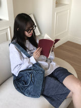 ビーライクバミューダデニムパンツ