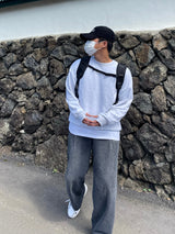 ルアワンタックワイドデニムパンツ/LUR ONETUCK WIDE DENIM PANTS(2COLOR)