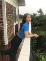 Milky Way denim pants