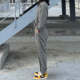 アジャンプスーツザットフィッツライクアコート / A jumpsuit that fits like a coat 3COLOR