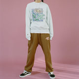 SELLER LOGO SWEATPANTS LIGHT GREY(CV2BFUPA00A) (6685214736502)
