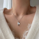 ハートボールユニークネックレス / yu Heart ball, unique y necklace