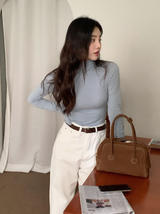 ベーシックタートルネックTシャツ (9color)