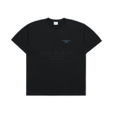 ファジードラゴンアートワーク半袖Tシャツ BLACK