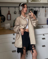 (UNISEX) オールデーベーシックシャツ