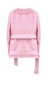 Pocket tweed jacket