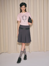 DVRK PRIVÉ ロイヤルローレルロゴベビーTシャツ - PINK