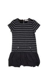 Stripe wool dress