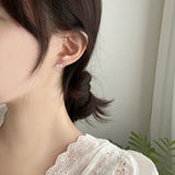 ラフリボンピアス/2color